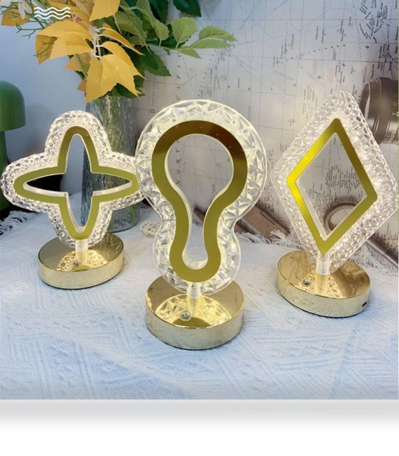 Wireless LED Atmosphere Lamp with Touch Control — Desk & Table Lighting, OIUnxmhy45