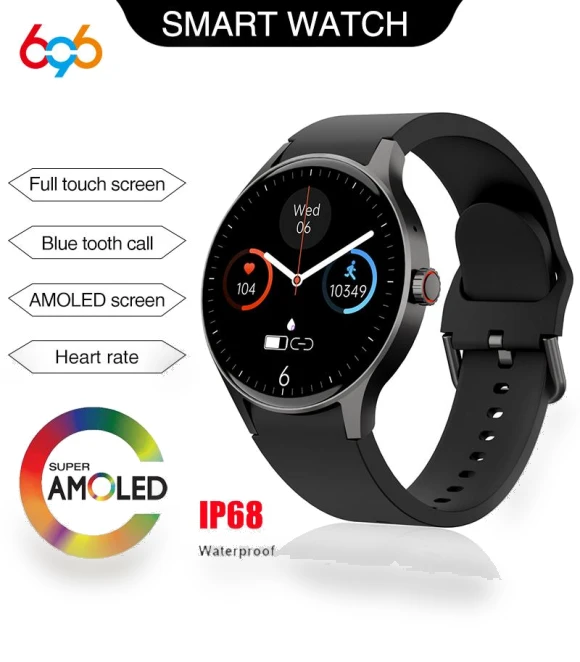 Amoled Screen Bluetooth Call Smart Watch — Smartwatches, Tiktop2