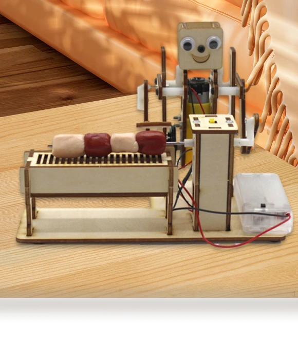 DIY BBQ Robot Projects for Home Learning — Construction Kits, Handy Hobbies
