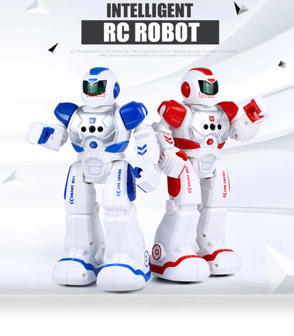 Programmable LED Smart Robot with Remote Control — Interactive Figures & Robots, Triple K