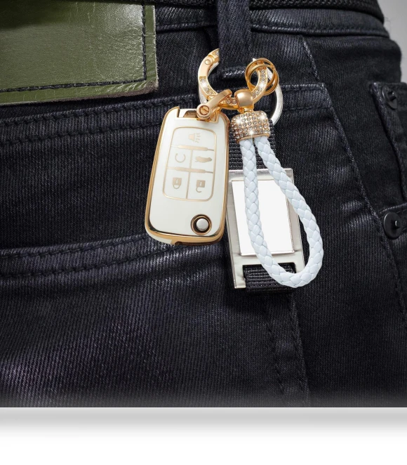 5-button car key fob protector — Car Door Entry Guard, Hobbies