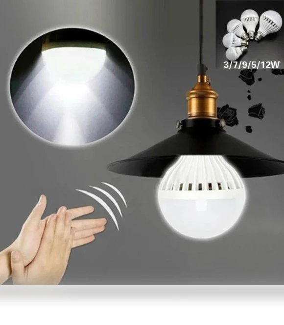 Auto Sound Sensor LED Globe Bulb Light Lamp — LED, flower 01