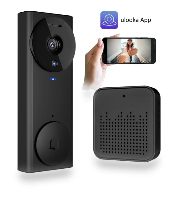 HD WiFi Video Doorbell — Smart Home Security, Crown Global