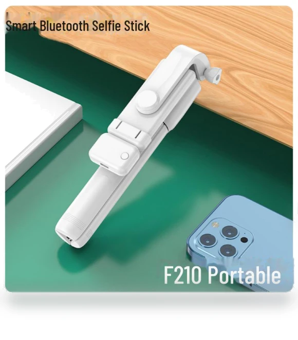 Portable Selfie Stick with Bluetooth, Fill Light, and Built-in Tripod — Selfie Sticks, Smarter than future