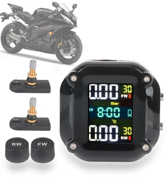 Precision LCD Color Display with 2 External Alarm Sensors — Alarm Systems, AINYSZIN Automotive Parts