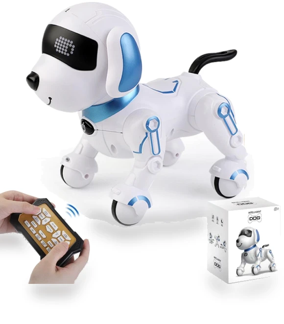Trick Robot Dog with Music and Dance Functions — Interactive Animal Companions, Toys Space