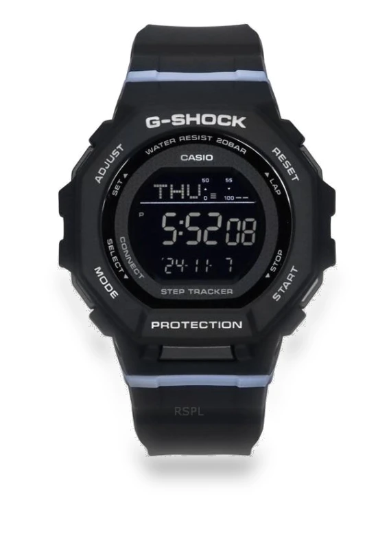G-Squad Digital Smartphone Link Watch with Bio-Resin Strap — Smartwatches, Casio