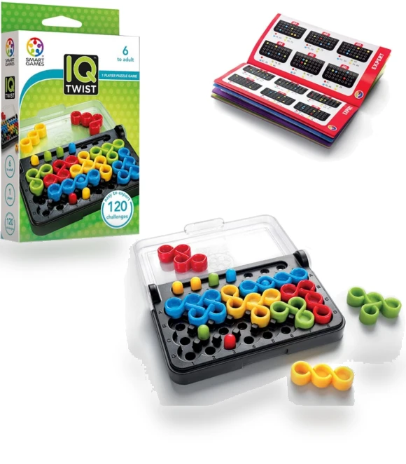 IQ Twist Puzzle Game — Assembly & Disentanglement Puzzles, SmartGames