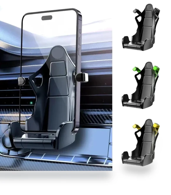 Racing Seat Design Car Phone Holder Mount Stand — Dashboard Installation Kits, World Auto Parts