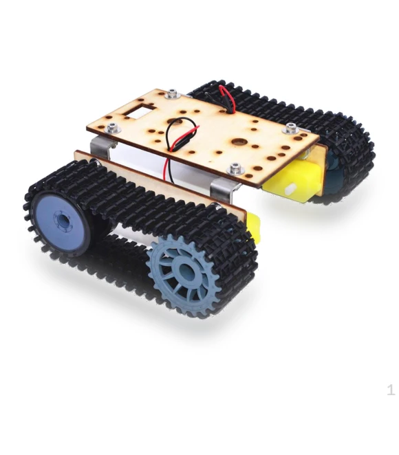 Robotic Homemade Tank Tread Mechanism Kit — Construction Kits, Handy Hobbies