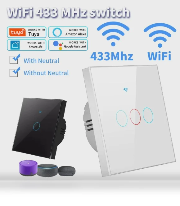 Smart Switch European Standard — Smart Home Modules, Polaris star
