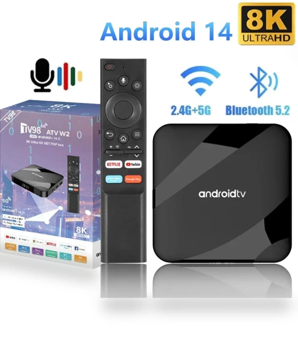 Smart TV Box 8K — Streaming Devices, Meiteai-All