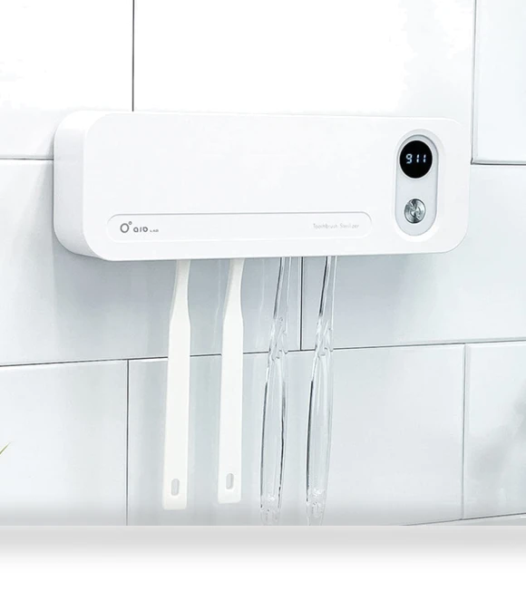 UV Sterilizer and Dryer for Toothbrushes and Razors — Dental Hygiene Essentials, MIYAKO DENKI