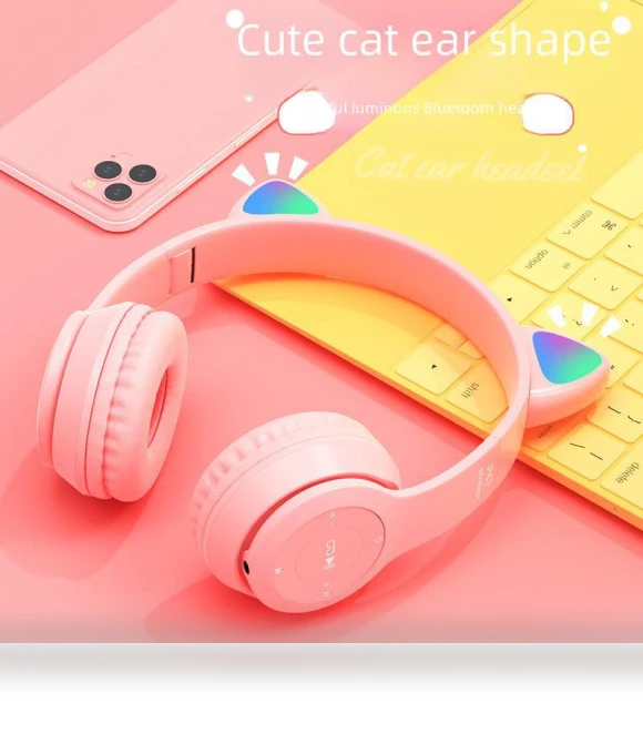 Cat Ear Bluetooth Headset — Headsets, Smarter than future