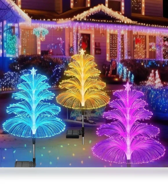 Colorful LED Jellyfish Solar Light — Garden Illumination, AI Market