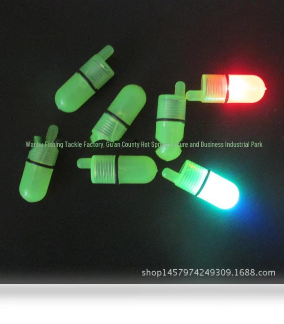 Electronic Glowing Fishing Bell-Signal with Blue and Red Night Light — Bite Indicators, AI Supermarket
