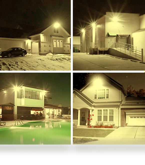 LED Floodlight with Motion Sensor — Outdoor Security & Flood Lighting, Willpower