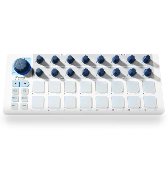 Portable Controller Pad Sequencer — MIDI Control Devices, Arturia