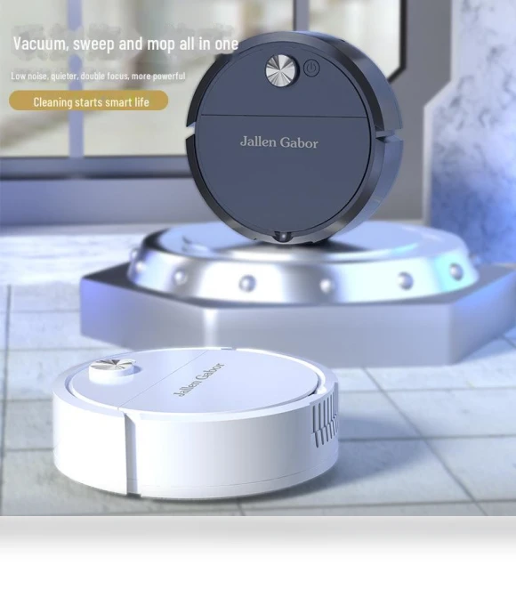 Rechargeable Intelligent 3-in-1 Sweeping and Cleaning Robot Vacuum — Smart Cleaning Robots, Perfect choice for your home