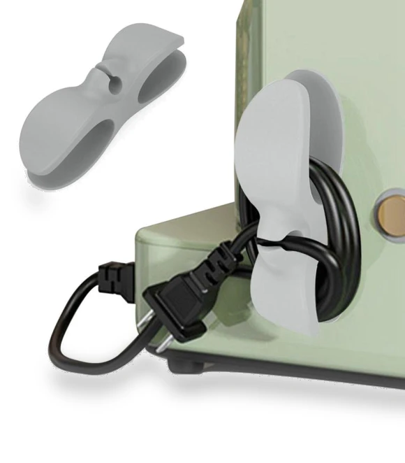 Self-adhesive Smart Anti-Tangle Cord Wrap — Cable Organizers, rocajijian