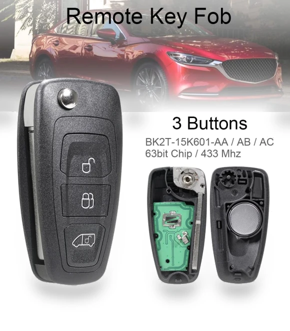 Smart Keyless Remote Car Key Fob — Keyless Entry, LoveCar