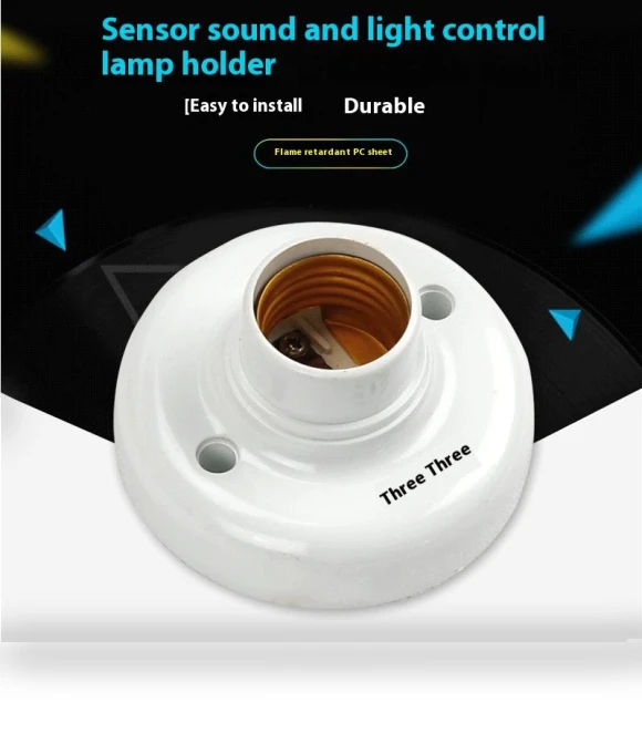 Voice Control Delay Switch Light Socket Adapter — Light Sockets, Heyin