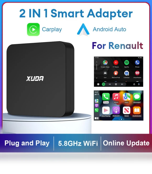 Wireless CarPlay Android Auto Adapter — Car Essentials, Dream Garage