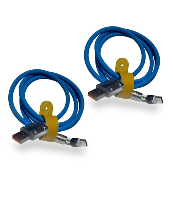 540 degrees rotary magnet cable — USB, SAKURA BLOSSOM