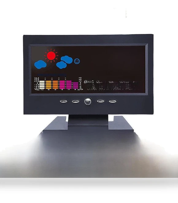 LED Alarm Clock with Weather Forecast — Alarms & Clocks, AI Supermarket