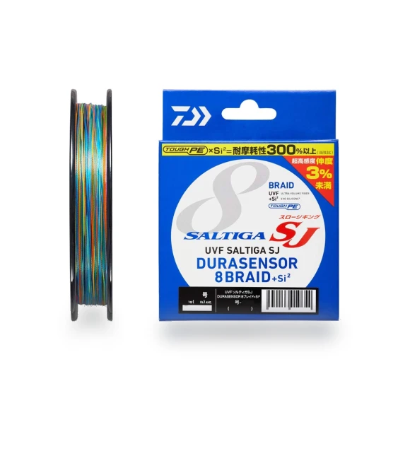 PE UVF Saltiga SJ Dura Sensor Fishing Line — Braided, Daiwa