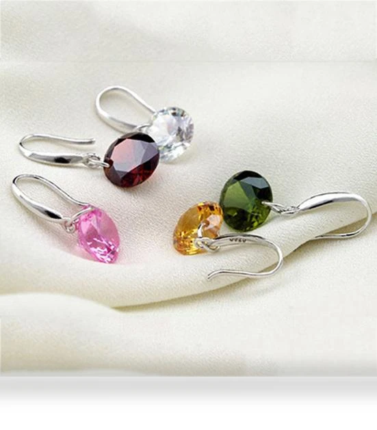 Smart Round Earrings with Hooks — Smart Jewelry, Zoeneed