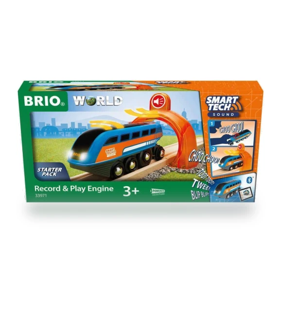 Smart Tech Sound Engine Ages Vehicle Train Toy — Construction Kits, Brio