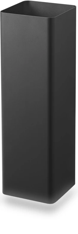 Square Black Umbrella Stand with Removable Water Tray — Umbrella Racks, Yamazaki Jitsugyo
