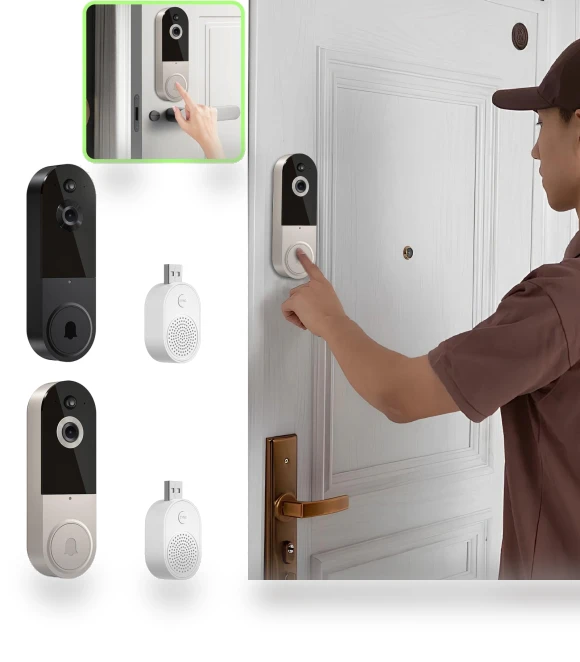Wireless Video Doorbell with Outdoor Camera — Smart Home Security, Challenge