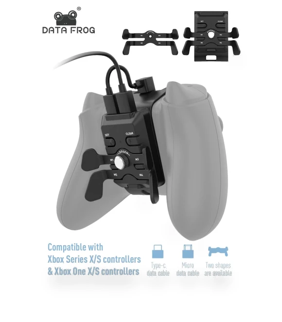 Gaming Controller with Back Button — Thumb Grips, DATA FROG