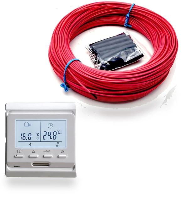 Heating Cable and Smart Thermostat Wi-Fi Set — Home Climate Control, Minco Electronics