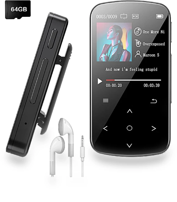 MP3 Player with Bluetooth — Portable Media Players, Bobo Life