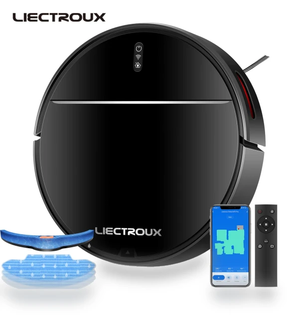 Robot Vacuum with App Control — Smart Cleaning Robots, Liectroux