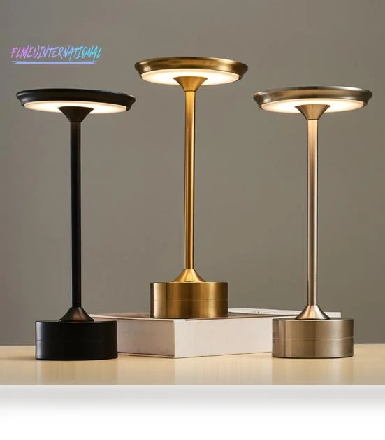 Touch Control Desk Lamp with Three Gears — Desk & Table Lighting, Art Creativity