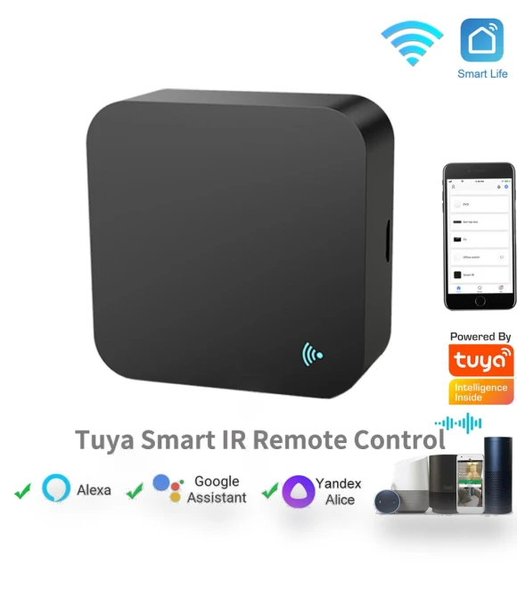 Universal Smart Wi-Fi IR Remote Control — Remote Controls, Jumaocun-Fashions