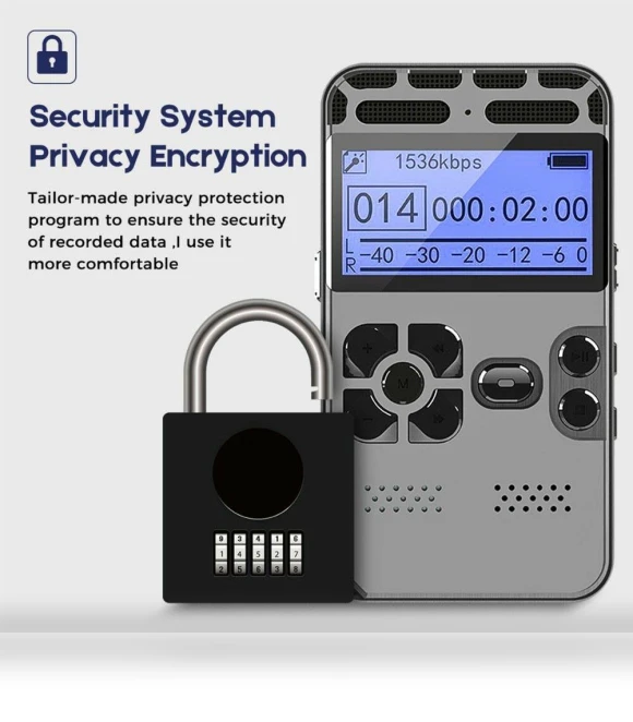 Digital Voice Recorder — Portable Audio Recorders, Essager Electronic