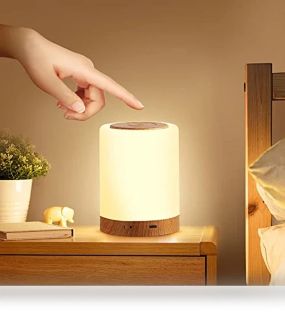 LED Bedside Lamp — Desk & Table Lighting, Global Cozy Life