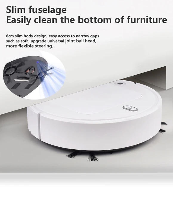Mini Robot Vacuum — Smart Cleaning Robots, Glasses
