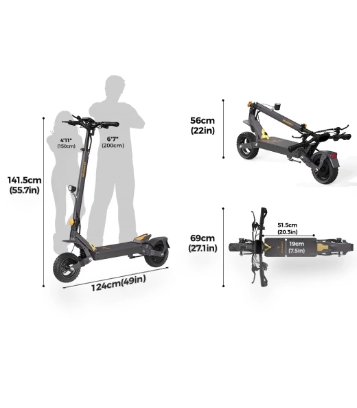 Foldable Electric Scooter — Electric Self-Balancing Scooters, Ausom