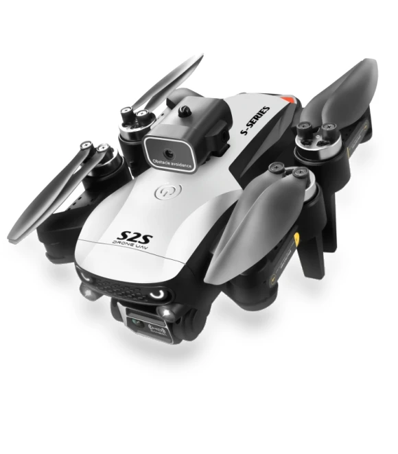 Obstacle Avoidance Brushless Dual Lens Aerial Photography Folding Drone — Drones