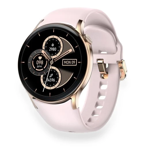 Smartwatch with AMOLED Screen and Health Monitoring — Smartwatches