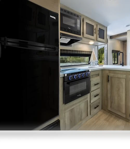12V RV Refrigerator with Freezer — Mini Fridges, RecPro