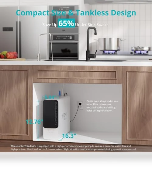 800G RO System — Under-Sink & Countertop Water Filters, Viomi