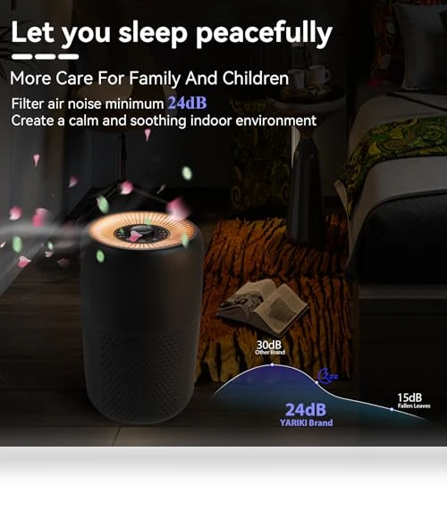 Air Purifiers with Essential Oil Diffuser — Activated Carbon Air Purifiers, YARIKI