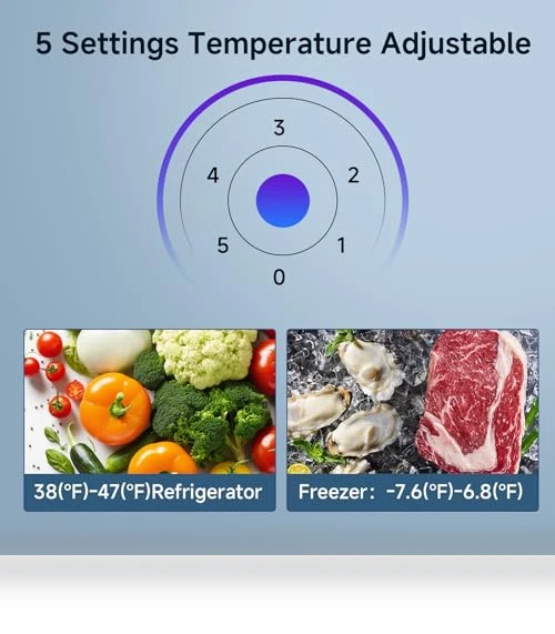 Apartment Size Refrigerator with Freezer — Mini Fridges, BANGSON